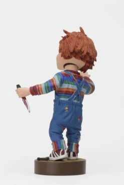 Deluxe Head Knocker: Child's Play Chucky With Knife -Spiderman Hanging Store 04711 Chucky with Knife Head Knocker back 47141.1603474296