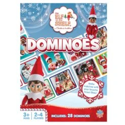 Elf On The Shelf Dominoes Game