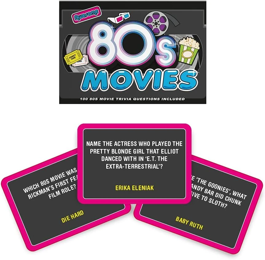 Awesome 80s Movie Trivia Game 4 Awesome 80s Movie Trivia Game - Image 2