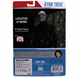 Star Trek: The Next Generation Locutus 8" Mego Figure -Spiderman Hanging Store 62866 MEGO Star Trek Locutus back 05231.1619386610