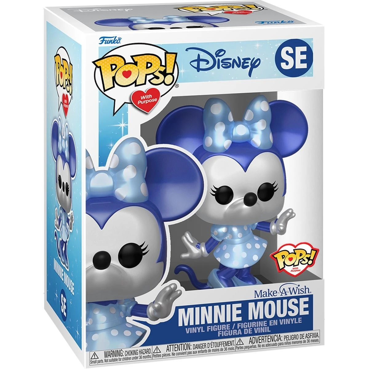 Pop! Disney: Metallic Minnie Mouse (Make-A-Wish Edition) 5 Pop! Disney: Metallic Minnie Mouse (Make-A-Wish Edition) - Image 3