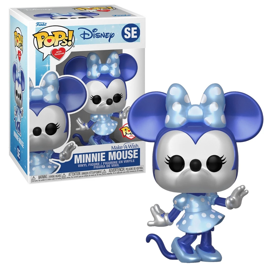 Pop! Disney: Metallic Minnie Mouse (Make-A-Wish Edition) 3 Pop! Disney: Metallic Minnie Mouse (Make-A-Wish Edition)