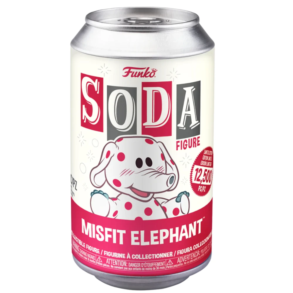 Funko Soda: Rudolph The Red Nosed Reindeer - Misfit Elephant 3 Funko Soda: Rudolph The Red Nosed Reindeer - Misfit Elephant
