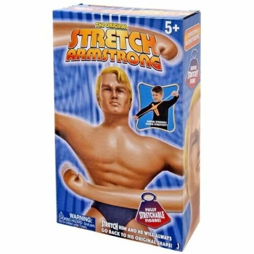 Stretch Armstrong 7 Inch Stretchable Hero Figure 3 Stretch Armstrong 7 Inch Stretchable Hero Figure