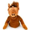 ALF 18-Inch Plush Hand Puppet By Kidrobot -Spiderman Hanging Store ALF Plush Hand Puppet Front View KR17197 48022.1661442172