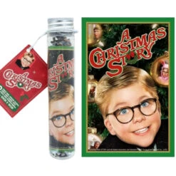 A Christmas Story 150 Piece Micro Jigsaw Puzzle In Tube