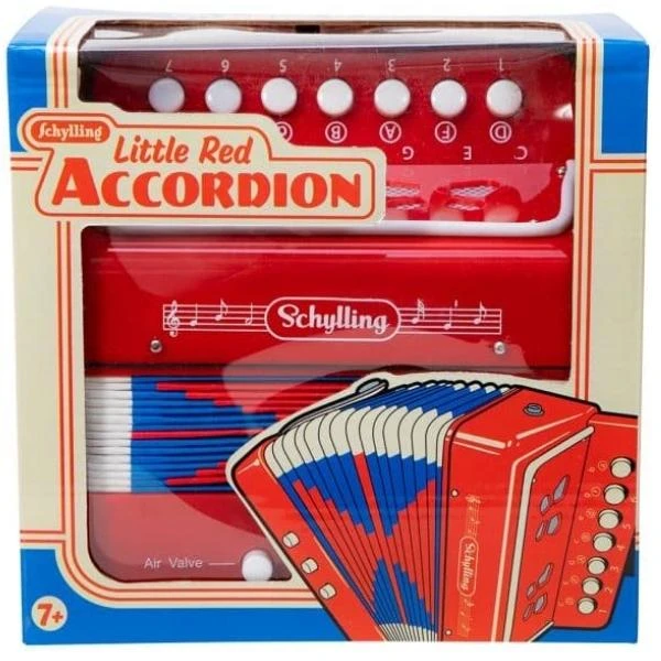 Kids Little Red Accordion 7 Kids Little Red Accordion - Image 5