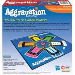 Aggravation Board Game -Spiderman Hanging Store Aggravation Game Back 65228.1711119717