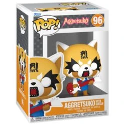 Pop! Sanrio - Aggretsuko With Guitar -Spiderman Hanging Store Aggretsuko with Guitar In Box Copy 14625.1736532903
