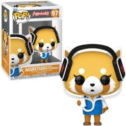 Pop! Sanrio - Aggretsuko With Headphones