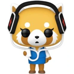 Pop! Sanrio - Aggretsuko With Headphones -Spiderman Hanging Store Aggretsuko with Headphones OOP 45746.1736533047