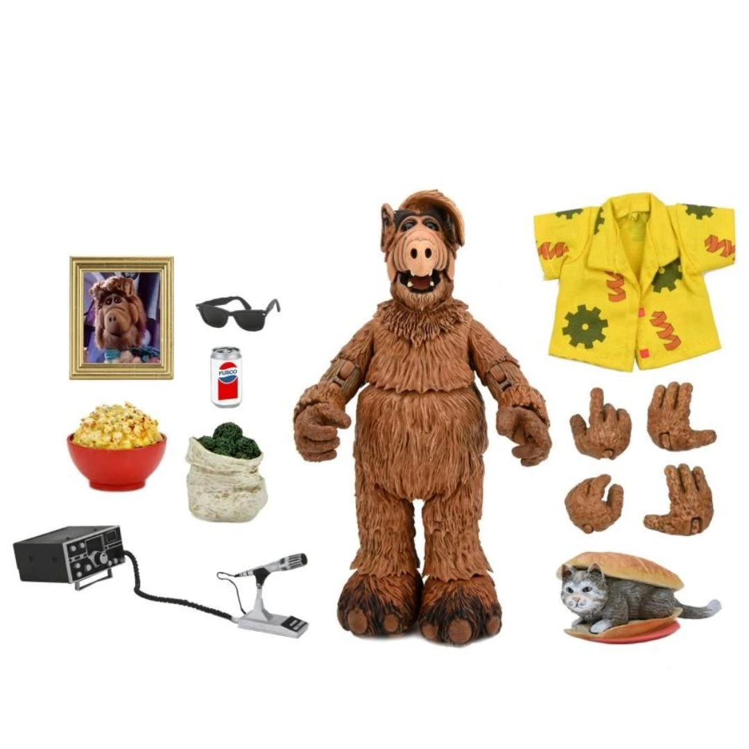 Ultimate ALF Deluxe 7" Scale Action Figure By NECA 3 Ultimate ALF Deluxe 7" Scale Action Figure By NECA