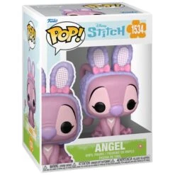 Pop! Disney: Easter Lilo & Stitch - Angel 6 Pop! Disney: Easter Lilo & Stitch - Angel -Spiderman Hanging Store Angel Easter Bunny In Box 17082.1741449465