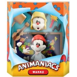 Animaniacs Ultimates! Action Figure: Wakko -Spiderman Hanging Store Animaniacs ultimates Wave 1 Wakko S7ANIMW1WAK pic 3 10660.1697473422