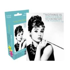 Audrey Hepburn 100 Piece Pocket Puzzle