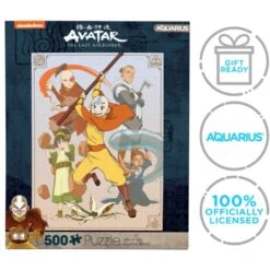 Avatar: The Last Airbender Cast 500 Piece Puzzle By Aquarius -Spiderman Hanging Store Avatar The Last Airbender Cast 500 Piece Puzzle 62277 43308.1658413475