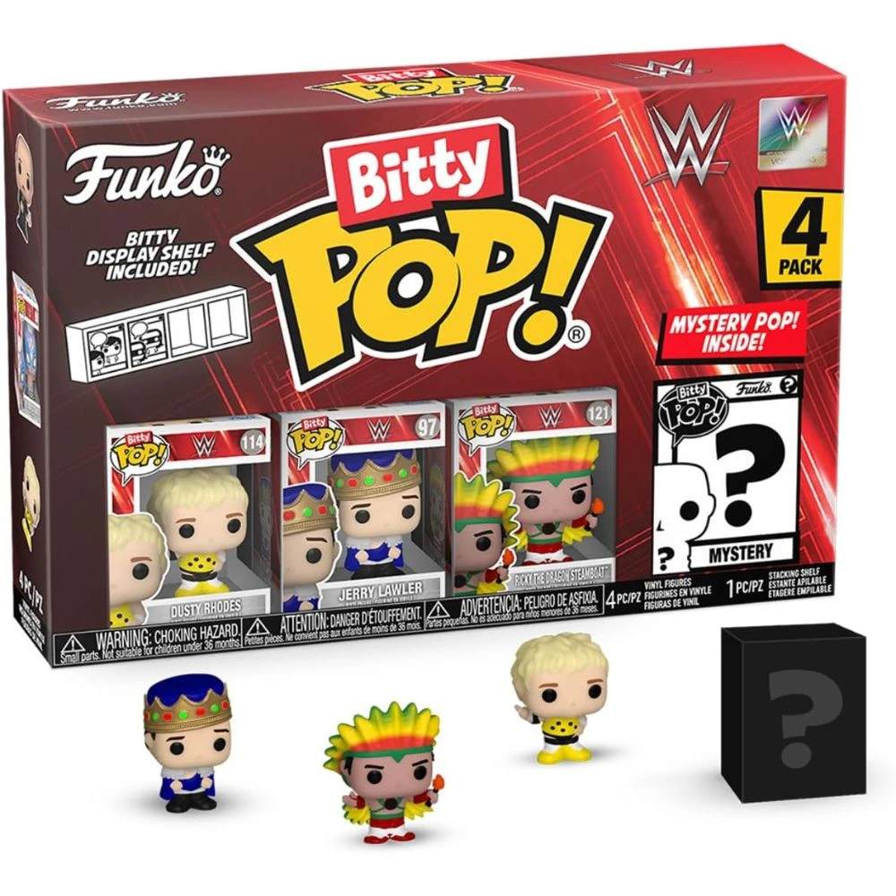 Bitty Pop! : WWE 4-Figure Pack - Random Style 6 Bitty Pop! : WWE 4-Figure Pack - Random Style - Image 4