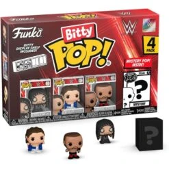 Bitty Pop! : WWE 4-Figure Pack - Random Style 11 Bitty Pop! : WWE 4-Figure Pack - Random Style -Spiderman Hanging Store BITTY POP 4PK 12PC ASST PDQ WWE Undertaker 76580.1717162344