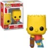 Pop! TV: The Simpsons - Bart With Skateboard -Spiderman Hanging Store Bart Simpson with Skateboard Main 56067.1736786324