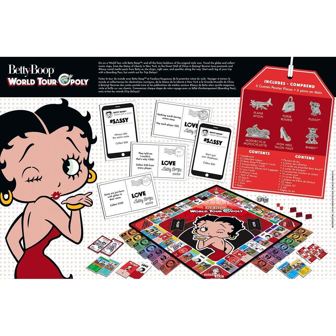 Betty Boop World Tour-Opoly - Image 3