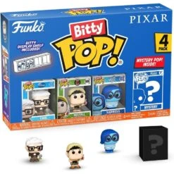 Bitty Pop!: Pixar 4-Figure Pack - Random Style 9 Bitty Pop!: Pixar 4-Figure Pack - Random Style -Spiderman Hanging Store Bitty pop Pixar 4 85692.1736535779