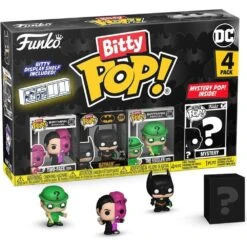 Bitty Pop!: Batman 4-Figure Pack - Random Style