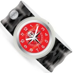 Slap Bracelet Watch By Watchitude - Black Ops