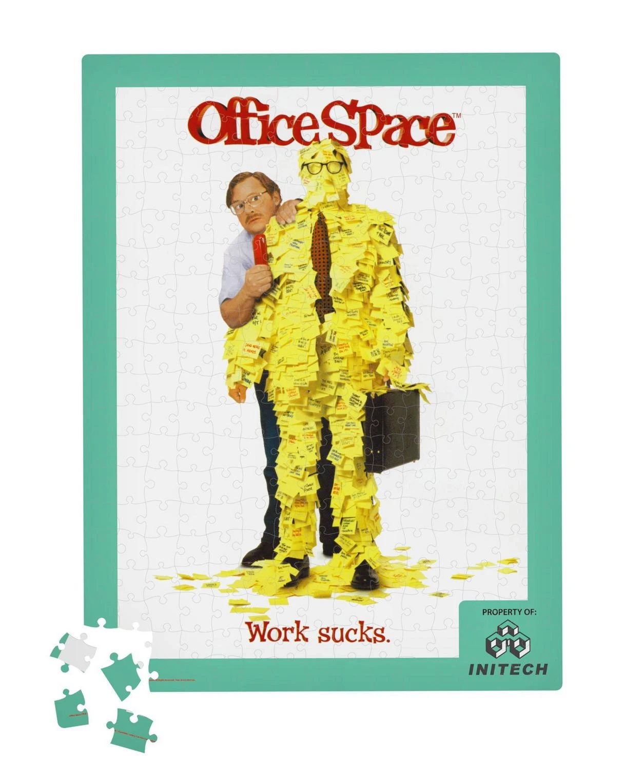 Blockbuster Video: Office Space 500pc Puzzle In Retro VHS Case 4 Blockbuster Video: Office Space 500pc Puzzle In Retro VHS Case - Image 2