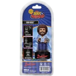 Bob Ross Solar Body Knocker -Spiderman Hanging Store Bob Ross Body Knocker In Box Back 18963.1712280981