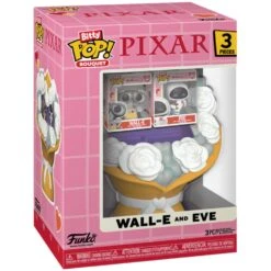 Bitty Pop! Valentines Day Bouquet: EVE & WALL-E 2-Pack