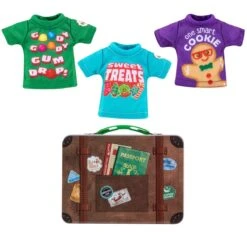 Elf On The Shelf: Sweet Treats Tees 3-pack By Claus Couture