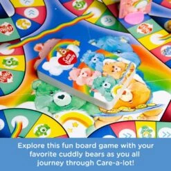 Care Bears Journey Board Game -Spiderman Hanging Store Care Bears Care A Lot Journey Board Game Lifestyle Shot 97017 15438.1658417126