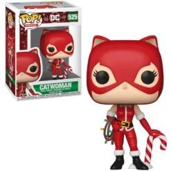 DC COMICS Pop! Heroes: Holiday Catwoman With Candy Cane