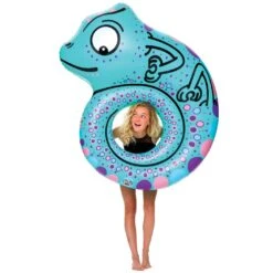 Giant Chameleon Pool Float By BigMouth