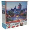Sunset At Chateau Frontenac - 1,000 Piece O Canada Puzzle