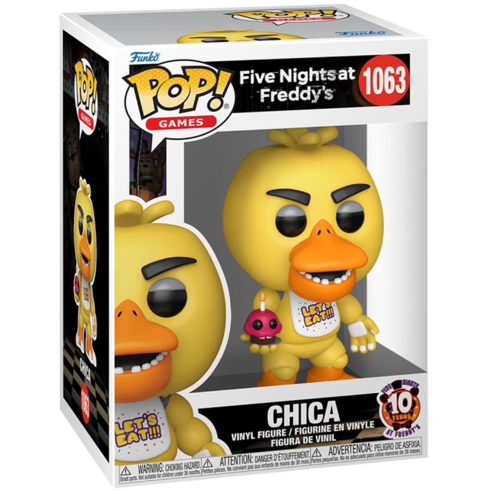 Pop! Gaming: Five Nights At Freddy's 10th Anniversary - Chica 4 Pop! Gaming: Five Nights At Freddy's 10th Anniversary - Chica - Image 2