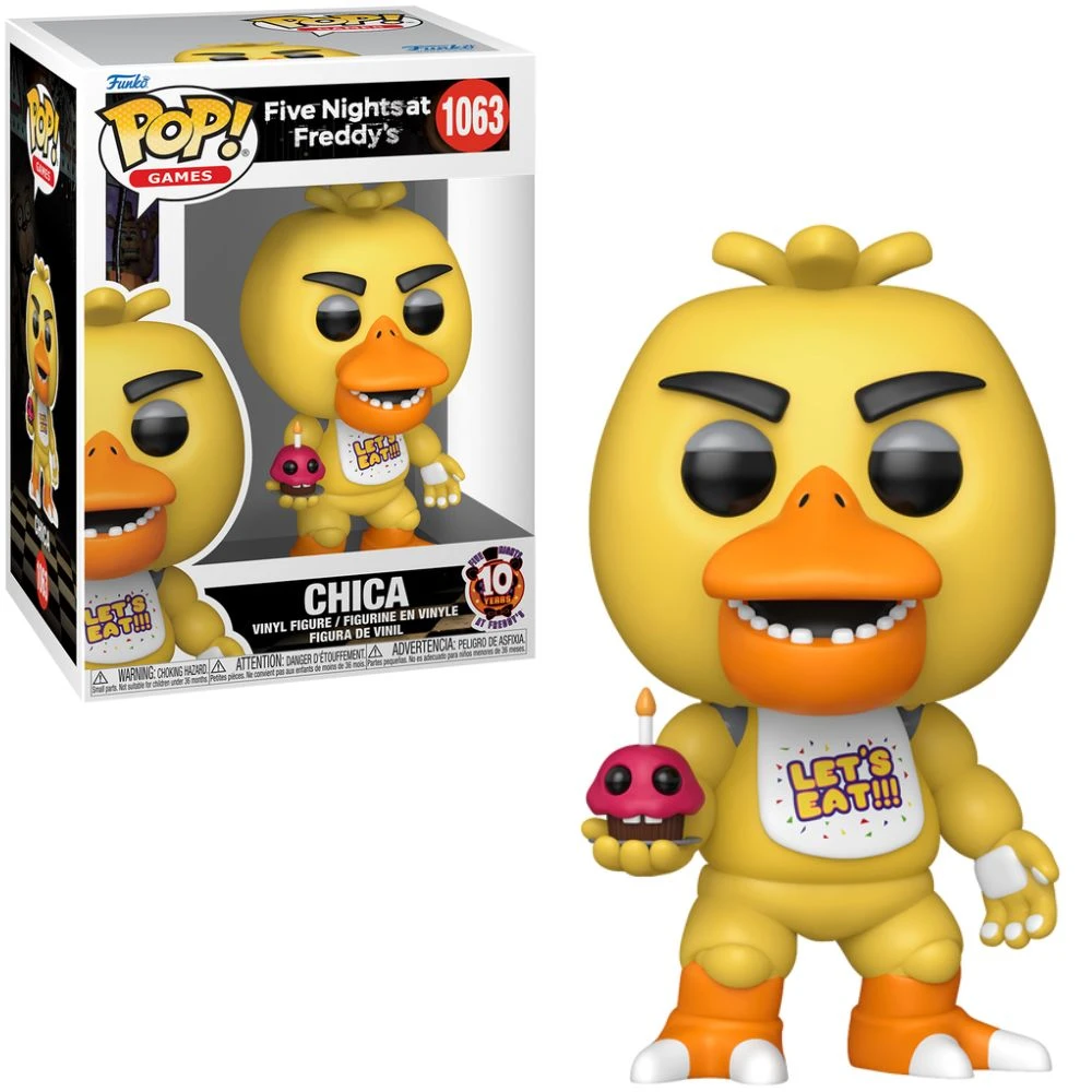 Pop! Gaming: Five Nights At Freddy's 10th Anniversary - Chica 3 Pop! Gaming: Five Nights At Freddy's 10th Anniversary - Chica