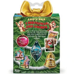 Disney Chip N Dale Christmas Treasures Card Game -Spiderman Hanging Store Chip n Dale Christmas Treasures Card Game back 65903.1639160477