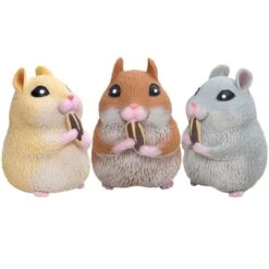 Chonky Cheeks Hamster Squeeze Toy