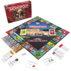 Monopoly: Christmas Vacation -Spiderman Hanging Store Christmas Vacation Monopoly MON010824 pic 2 39566.1693498459