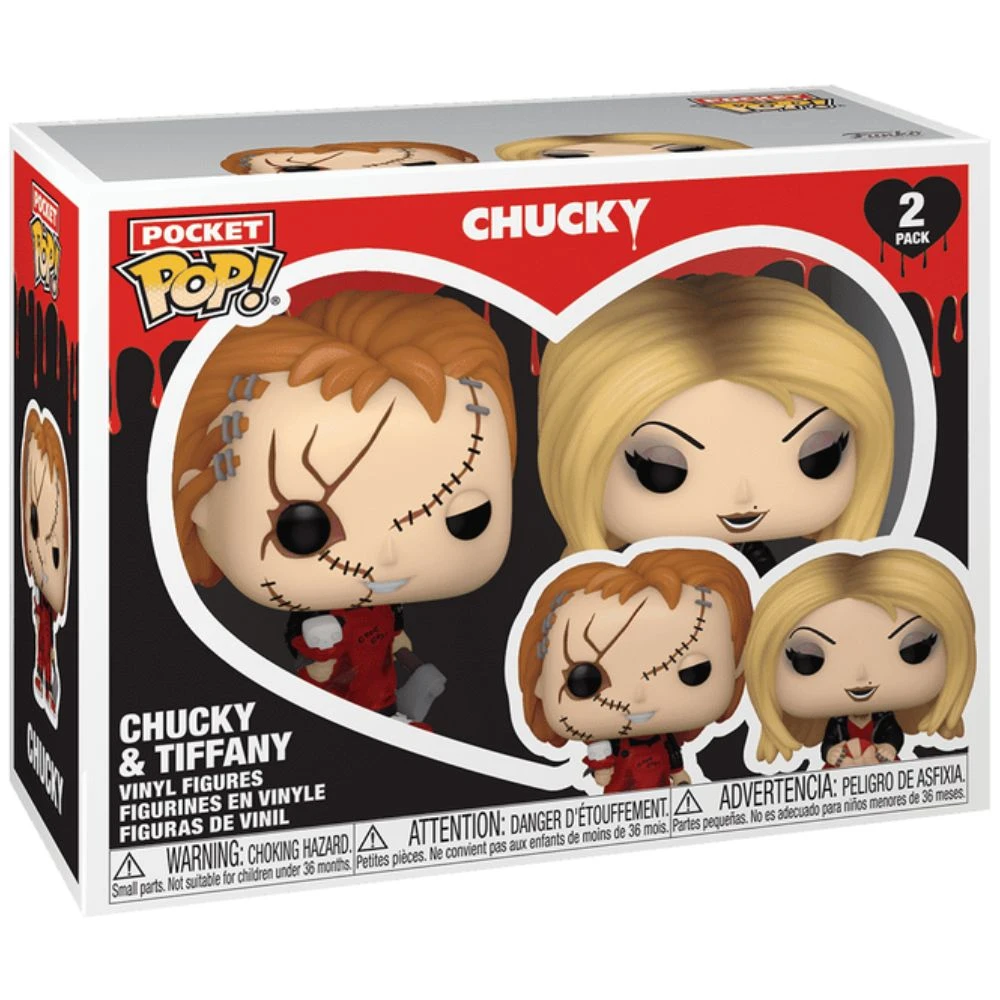 Pocket Pop! Valentines Day: Chucky & Tiffany 2-Pack 4 Pocket Pop! Valentines Day: Chucky & Tiffany 2-Pack - Image 2