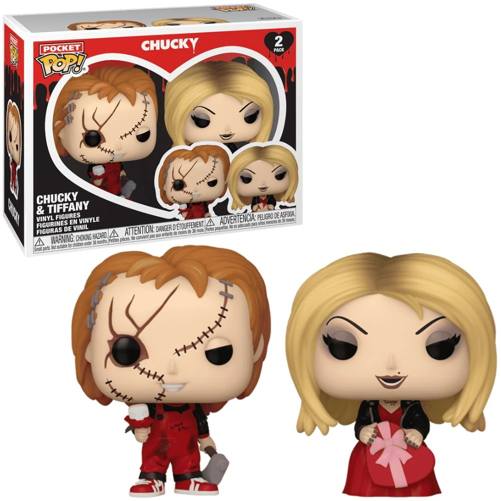 Pocket Pop! Valentines Day: Chucky & Tiffany 2-Pack 3 Pocket Pop! Valentines Day: Chucky & Tiffany 2-Pack
