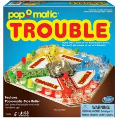 Classic Trouble Board Game In Retro Box