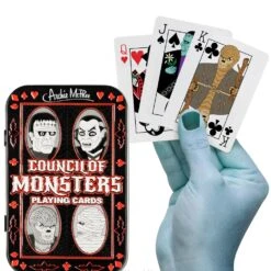 Council Of Monsters Playing Cards In Tin