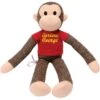 Curious George Sock Monkey -Spiderman Hanging Store Curious George Sock Monkey Style Doll CGSM 38067.1583112761