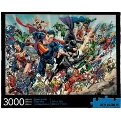 DC Comics Universe 3000 Piece Jigsaw Puzzle By Aquarius 10 DC Comics Universe 3000 Piece Jigsaw Puzzle By Aquarius -Spiderman Hanging Store DC Comics 3000 Piece Puzzle 54033.1617899549