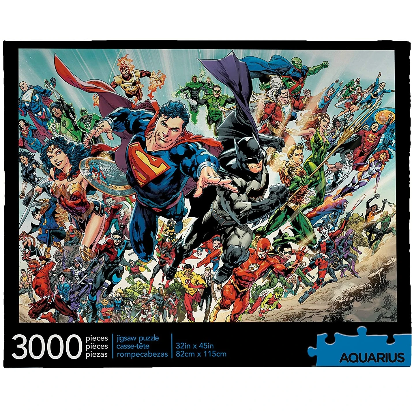 DC Comics Universe 3000 Piece Jigsaw Puzzle By Aquarius 5 DC Comics Universe 3000 Piece Jigsaw Puzzle By Aquarius - Image 3
