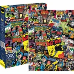 DC COMICS Batman Comic Covers Collage 1000 Piece Puzzle