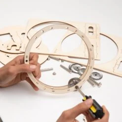 DIY Make Your Own Tambourine Kit -Spiderman Hanging Store DIY Tamborine Build 48788.1650399832