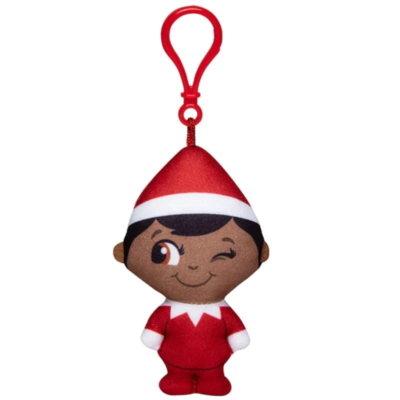 Scout Boy Dark Tone - Elf On The Shelf Plushee Pals Clip-On NEW 3 Scout Boy Dark Tone - Elf On The Shelf Plushee Pals Clip-On NEW
